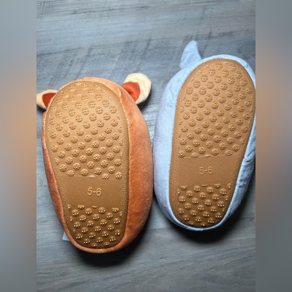 Disney Bambi and Thumper Big Girl's Slippers, Size 5-6, Brand New with Tag - Picture 6 of 6
